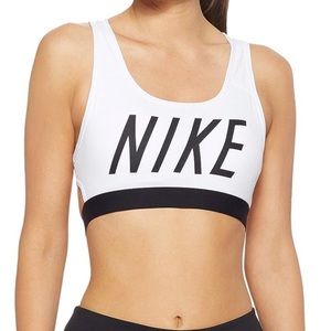Nike Dri-Fit White Sports Bra